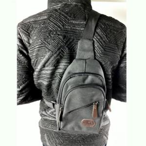 Fermuarlı 3 Gözlü Tek Askılı Pratik 30 Cm Sırt Çantası 