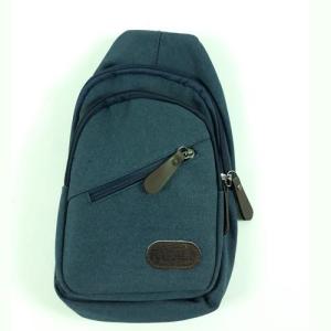 Fermuarlı 3 Gözlü Tek Askılı Pratik 30 Cm Sırt Çantası 