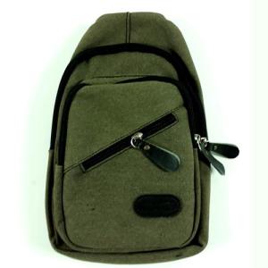 Fermuarlı 3 Gözlü Tek Askılı Pratik 30 Cm Sırt Çantası 