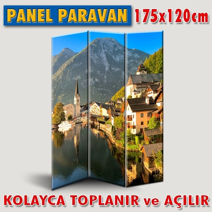 GÖRSELLİ KATLANIR PANEL BÖLME SİSTEMİ - AVUSTURYA - HALLSTATT