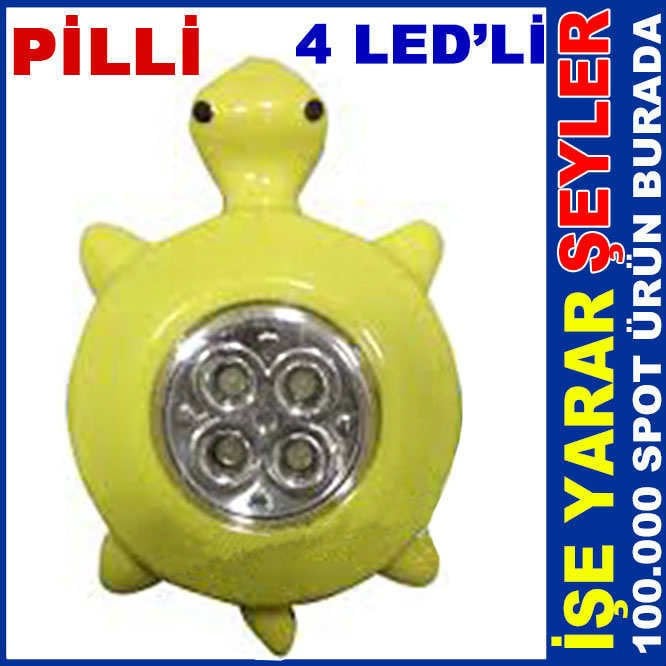 KAPLUMBAĞA MODEL 4 LED DOKUNMATİK DOLAP LAMBASI