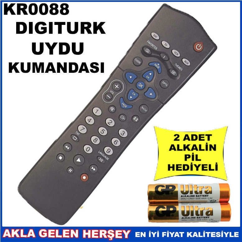 DJİTRK UYDU CİHAZI Receiver KUMANDASI KR0088