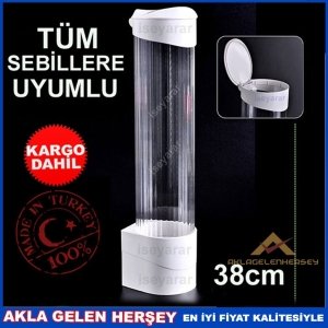 SU SEBİLİ İÇİN KAĞIT BARDAK OTOMATI KOLAY MONTAJ KARGO DAHİL