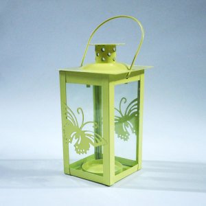 Motifli Ferforje Metal Kafes Mumluk - Tea Light Mumluk - Kafes Mumluk - Dekoratif Mumluk