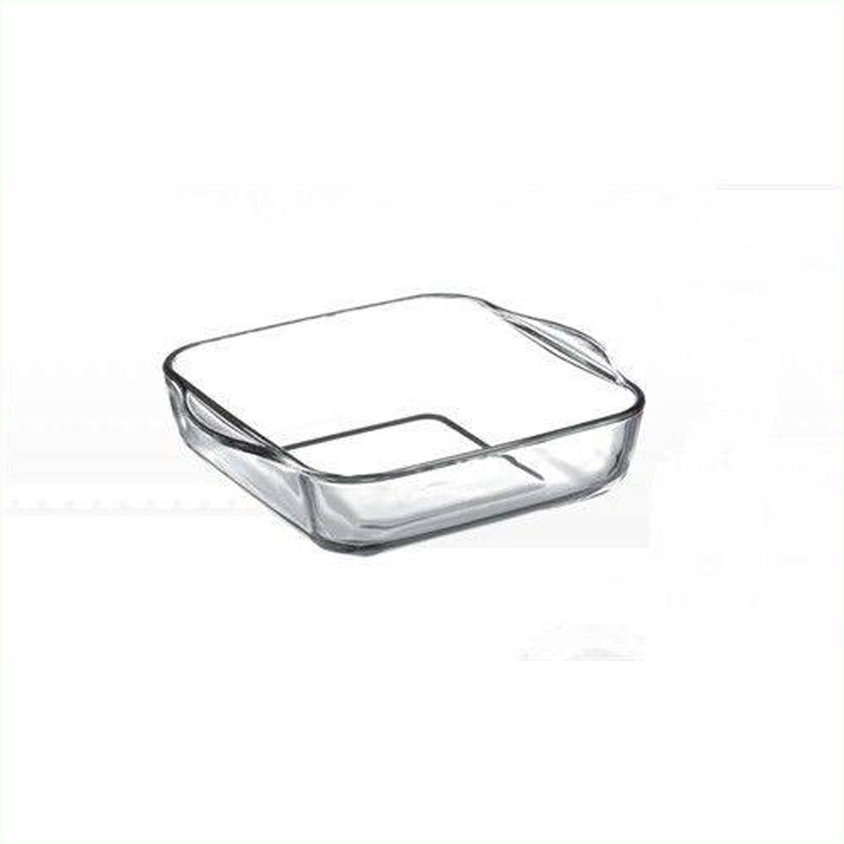 Borcam 159028 2li Kare Tepsi Seti 22x22x6 - 28x28x5 Ebatlarında Paşabahçe Kalitesiyle