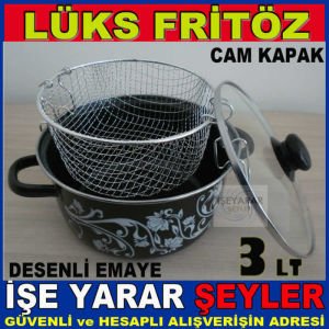 CAM KAPAK DESENLİ EMAYE LÜKS KIZARTMA TENCERESİ -2