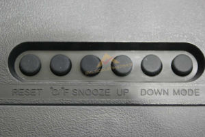 DİJİTAL TERMOMETRE'Lİ LCD DUVAR VE MASA SAATİ