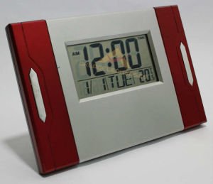 DİJİTAL TERMOMETRE'Lİ LCD DUVAR VE MASA SAATİ