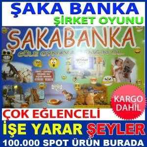 EĞLENDİRİCİ ZEKA ve MASA OYUNU ŞAKA BANK KD