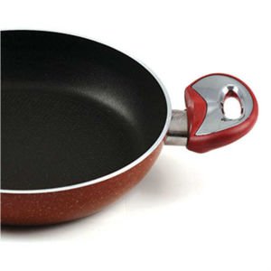 Seramik Dış Yüzey 24cm Taç Granit Yumurta Sahan - Eşit Isı Dağılımı 1. Kalite Granit Yumurta Tavası