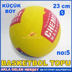 SAĞLAM VE KALİTELİ 5no KÜÇÜK BOY BASKETBOL TOPU