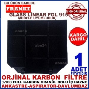 FRANKE  GLASS LİNEAR FGL 915 ANKASTRE DAVLUMBAZ FİLTRESİ-1013