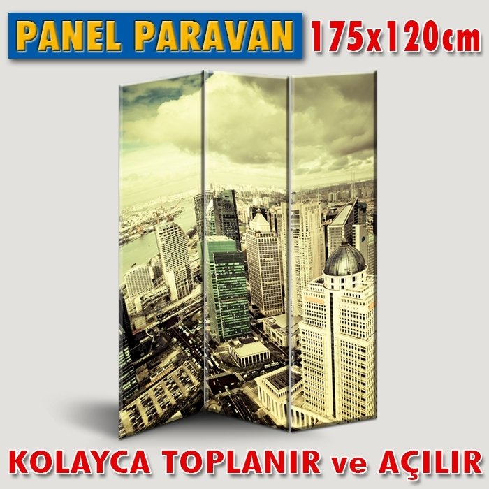 GÖRSELLİ KATLANIR PANEL BÖLME SİSTEMİ - MEGA ŞEHİR