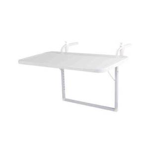 40x80 cm Katlanır Açılır Balkona Asılabilen Pratik Plastik Masa - Balkon Demirine Mermerine Sabitler