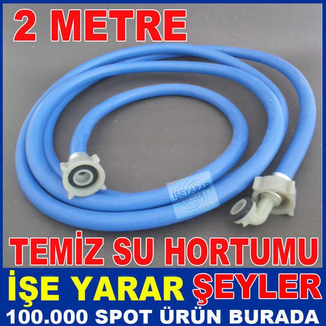 2 METRE ÇAMAŞIR MAKİNESİ TEMİZ SU HORTUMU -2