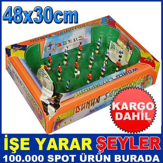 48x30cm YAYLI MASAÜSTÜ LANGIRT FUTBOL OYUNU KD