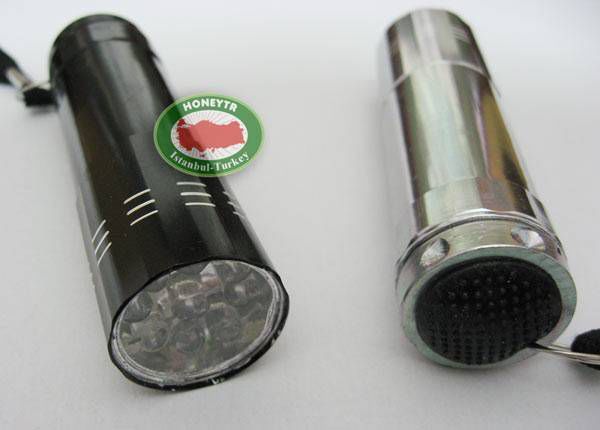 9 LED ÇANTA VE CEP TİPİ ALÜMİNYUM EL FENERİ