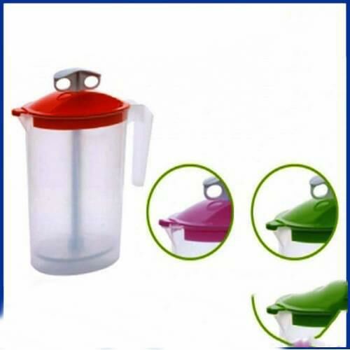 Renkli Kapaklı Yayık Ayran Sürahisi 1.75 Lt