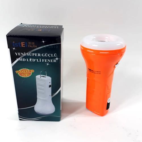 Süper güçlü el feneri ve Işıldak Birçok Farklı Şarj Seçenekli