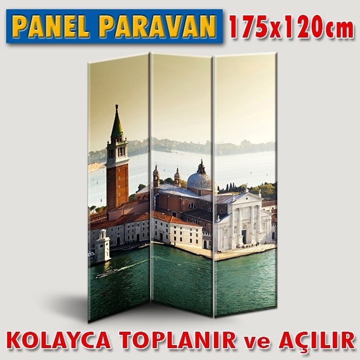 GÖRSELLİ KATLANIR PANEL BÖLME SİSTEMİ - VENEDİK'E BAKIŞ