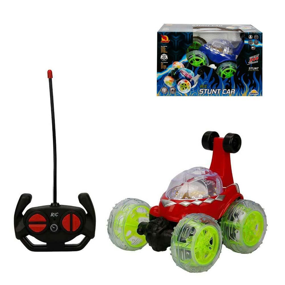 Uzaktan Kumandalı Stunt Taklacı 360 Derece Dönen Işıklı Araba