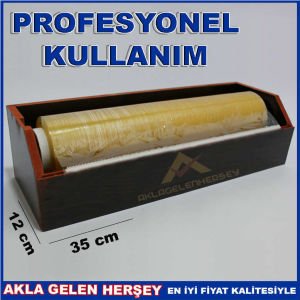 BÜFE TİPİ AÇILI KESİM AHŞAP STREÇ FİLM STANDI