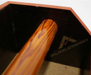 BÜFE TİPİ AÇILI KESİM AHŞAP STREÇ FİLM STANDI