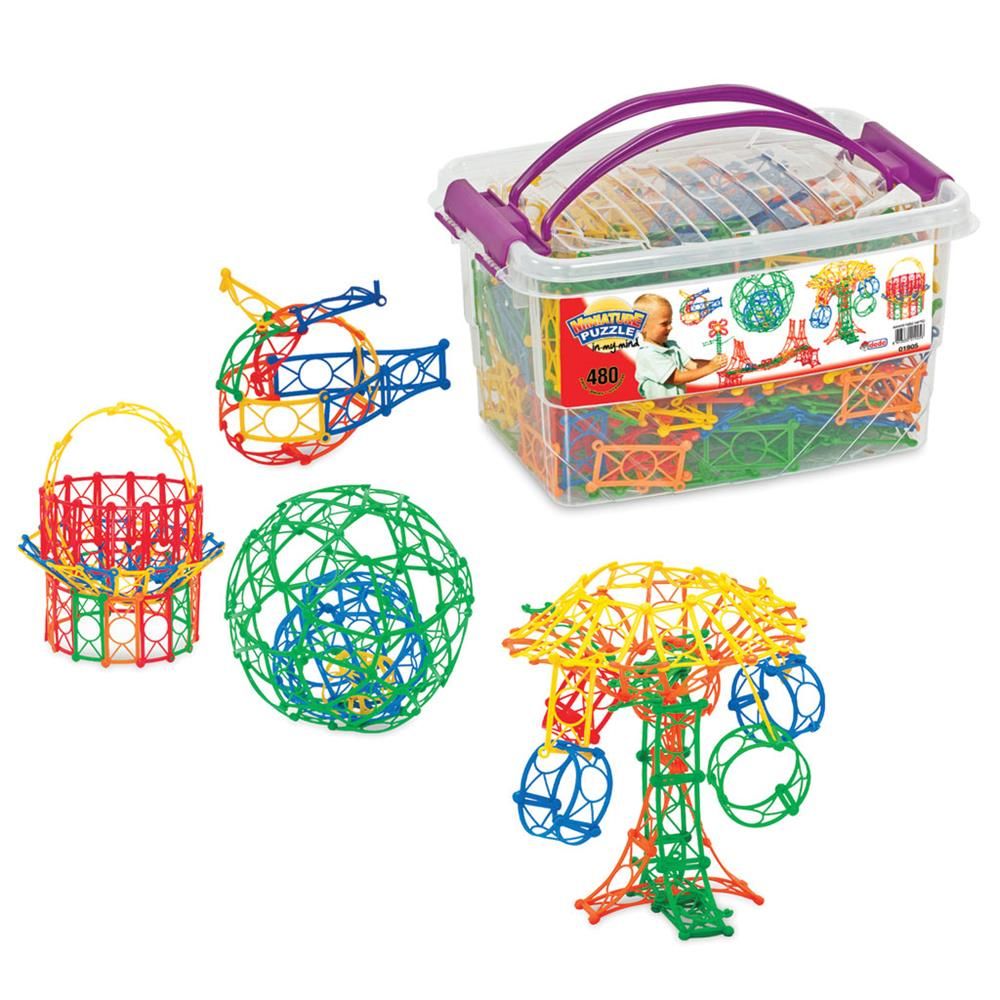Minyatür Puzzle Kutulu Eğitici Lego Seti