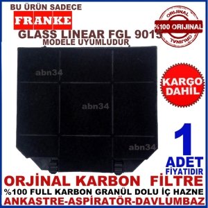 FRANKE  GLASS LİNEAR FGL 9015 ANKASTRE DAVLUMBAZ FİLTRESİ-1013
