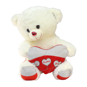 I Love You Kalpli Ayı Peluş Oyuncak 50 cm