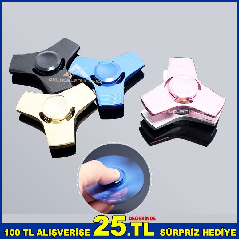 Star Wars Metal Stres Çarkı Metal Rulmanlı Süper Hızlı En Uzun süre Dönen Süper Stres Çarkı Spinner