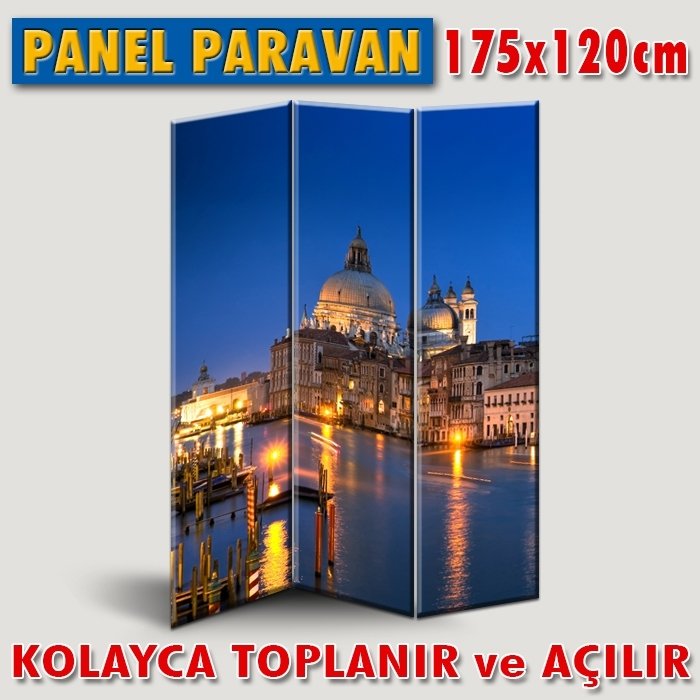 GÖRSELLİ KATLANIR PANEL BÖLME SİSTEMİ - VENEDİK'TE IŞILTILAR