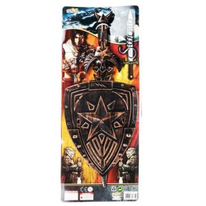 Kılıç Kalkan Oyuncak Seti 2 Parça Kaliteli Plastik Savaş Oyuncakları Seti