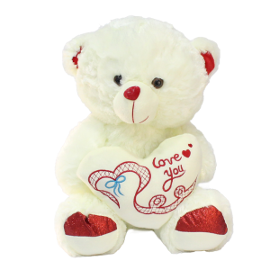 Love You Kalpli Ayı Peluş Oyuncak 40 cm