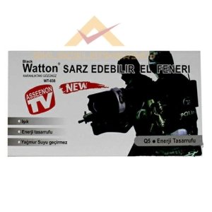 Ücretsiz Kargo TAKTİK SİLAHLAR İÇİN METAL GÖVDE ŞARJLI EL FENER