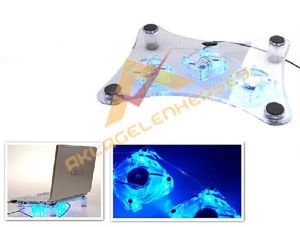 AVEC ŞEFFAF PLASTİK NOTEBOOK SOĞUTUCU PAD