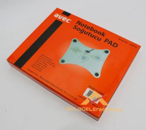 AVEC ŞEFFAF PLASTİK NOTEBOOK SOĞUTUCU PAD