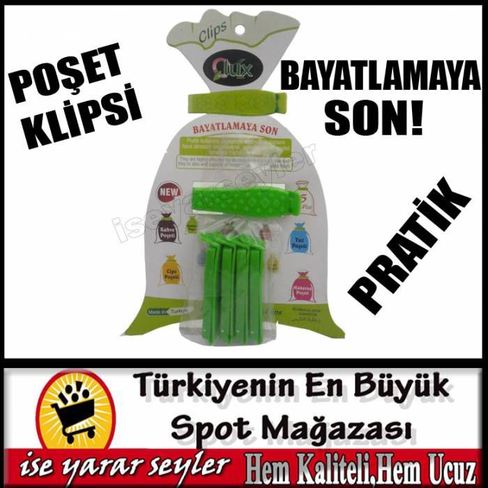 HAVA SIZDIRMAYAN GIDA KORUYUCU 5'Lİ POŞET KLİPS