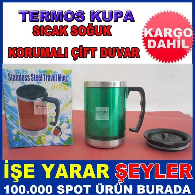 SICAK SOĞUK KORUMALI TERMOS KUPA KD