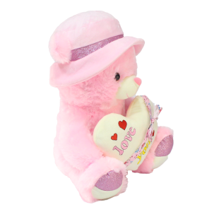 I Love You Kalpli Şapkalı Peluş Oyuncak 50 cm