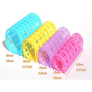 Plastik Saç Maşaları Saç Silindiri İçin Saç Şekillendirici