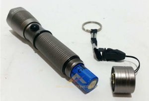 SWIDE METAL GÖVDELİ ŞARJLI 2 YANIŞ MODLU ÖZEL PİLLİ VE ŞARJLI EL FENERİ