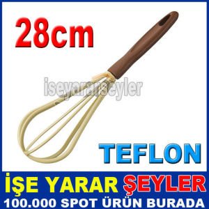Teflon ve granit tencerelerle tavalara özel çizmeyen ısıya dayanıklı malzeme ÇIRPICI ÇİZMEZ TEFLON