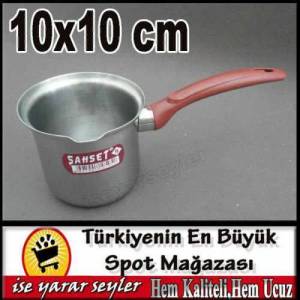 5 Numara 5-6 Kişilik İzole Saplı Çelik Cezve