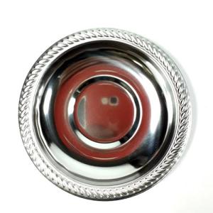 6 Adet Paslanmaz Rostfrei Çay Tabağı Seti 10x10 cm