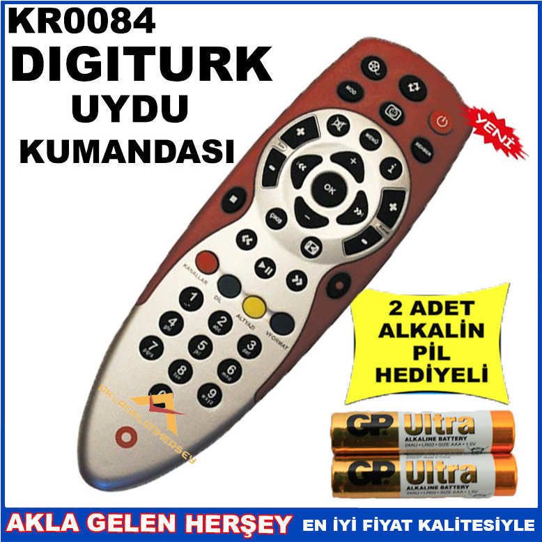 DJİTRK UYDU CİHAZI Receiver KUMANDASI KR0084