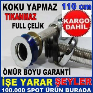 eşsiz Ürün KOKU YAPMAYAN FullÇelik LAVABO SİFONU