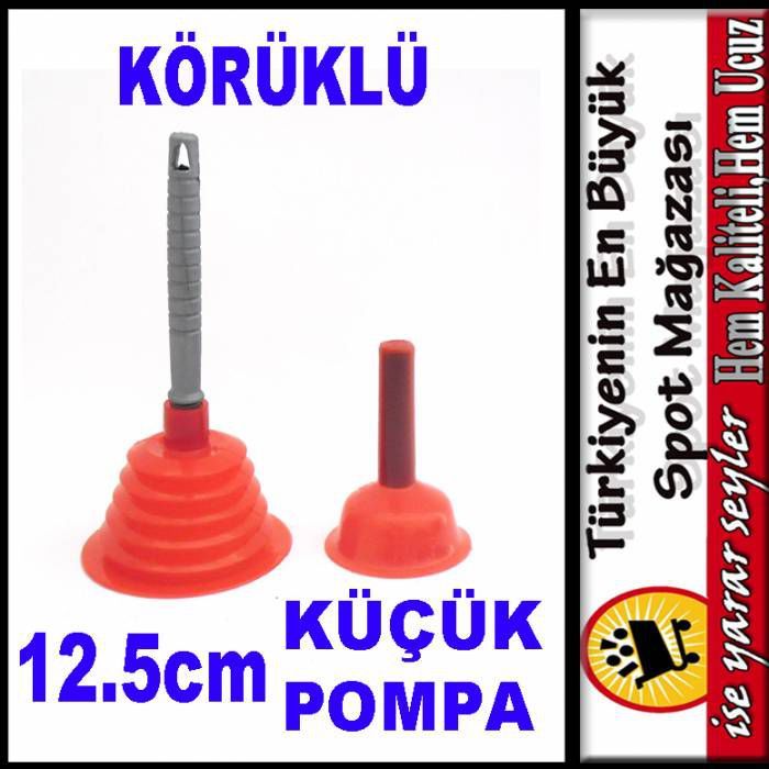 12.5cm TIKANIKLIK AÇICI KÖRÜKLÜ LAVABO POMPASI