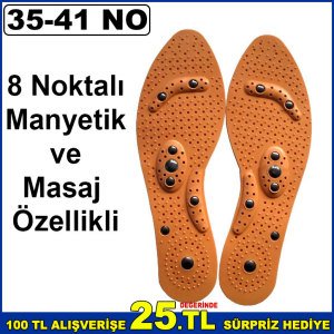 8 Noktalı Manyetik Ayakkabı Tabanı