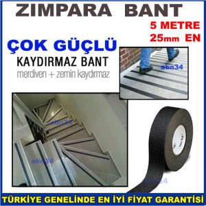 5 Metre Suya Dayanıklı Merdiven Kaydırmaz Zımpara Bant Zemin Her zemine uygun Kaydırmazlık Bantı